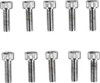 Drag Specialties - DS190584 - Bolts - Socket-Head - Replacement - Knurled/Coarse Thread - #8-32 x 1/2" - 10 Pack