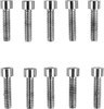 Drag Specialties - DS190589S - Bolts - Socket-Head - Replacement - Smooth/Coarse Thread - #10-24 x 3/4" - 10 Pack