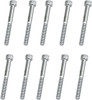 Drag Specialties - DS190594 - Bolts - Socket-Head - Replacement - Knurled/Coarse Thread - #10-24 x 2" - 10 Pack