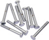Drag Specialties - DS190634 - Bolts - Hex Head/Replacement - Fine Thread - 1/4"-28 x 2-1/4" - 10 Pack