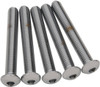 Drag Specialties - DS192333 - Bolts - Button Head/Replacement - 3/8"-16 x 2-3/4" - 5 Pack