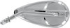 Drag Specialties - DS300017 - Mirror - Side View - Teardrop - Chrome - Left - Each