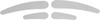 Drag Specialties - DS380510 - Frame Inserts - Chrome - Softail