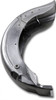 Drag Specialties - DS393489 - Hinged Read Fender - Raw - Steel