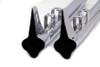 V-Twin - 30-0971 - 36 inch Bronx Straight Tail Set Chrome - Fits 1995-2016 Harley-Davidson FLT