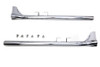 V-Twin - 30-0971 - 36 inch Bronx Straight Tail Set Chrome - Fits 1995-2016 Harley-Davidson FLT