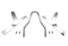 V-Twin - 50-0477 - 10 inch Sissy Bar Kit Chrome - Fits 2002-2005 Harley-Davidson FXDX, 1999 FXDX, 1996-2005 FXDL, 2001-2005 FXDXT, 1996-2000 FXDSCONV, 1996-2005 FXD