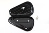 V-Twin - 50-0601 - Oval Right Side Black Tool Box