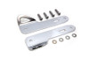 V-Twin - 50-0622 - Chrome Tie Down Bracket Kit