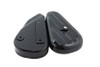 V-Twin - 50-0673 - Black Left Side Oval Tool Box