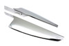 V-Twin - 50-0724 - Chrome Windshield Deflector Set