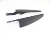 V-Twin - 50-0726 - Black Windshield Deflector Set