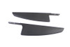 V-Twin - 50-0726 - Black Windshield Deflector Set