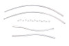 V-Twin - 50-0913 - Rear Fender Trim Kit - Fits 1939-1948 Harley-Davidson W, UL, 1939-1940 EL, 1941-1948 FL