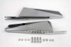V-Twin - 50-1008 - Chrome Fork Mount Wind Deflector Set