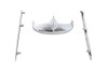 V-Twin - 50-1022 - Front Fender Trim Set - Fits 1957-1966 Harley-Davidson FL