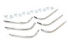 V-Twin - 50-1033 - Replica Rear Fender Trim Set Sargent Stripe Style