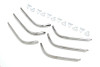 V-Twin - 50-1033 - Replica Rear Fender Trim Set Sargent Stripe Style