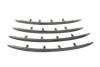 V-Twin - 50-1045 - Rear Fender Top Stainless Steel Trim Set