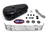 V-Twin - 50-1186 - Black Rigid Tool Box Kit