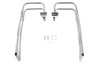 V-Twin - 50-1206 - Saddlebag Guard Kit Chrome
