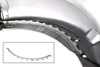 V-Twin - 50-1250 - Wire loom Fender Strip Raw - Fits 1949-1978 Harley-Davidson FL