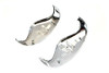 V-Twin - 50-1285 - Chrome Rocket Fender Tip Set - Fits 1936-1948 Harley-Davidson EL