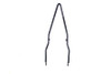 V-Twin - 50-1357 - 25 inch Round Sissy Bar Top Black - Fits 1941-1957 Harley-Davidson FL