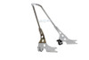 V-Twin - 50-1507 - One Piece Sissy Bar Chrome