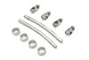 V-Twin - 50-1531 - Chrome Front Fender Trim Rail Kit