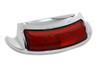 V-Twin - 50-1540 - Chrome LED Rear Fender Tip with Red Lens V-Twin - 50-1540 - Chrome LED Rear Fender Tip with Red Lens