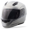 GMAX - MD04 Modular Motorcycle Helmet - Metallic Silver
