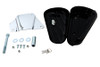 V-Twin - 50-1654 - Black Right Side Tool Box and Mount Kit