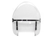 V-Twin - 51-0238 - Replica Assembled Clear Windshield - Fits 1949-1959 Harley-Davidson FL