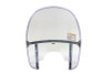 V-Twin - 51-0257 - Beaded Windshield with Clear Lower