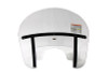 V-Twin - 51-0300 - Chopped Heavy Duty Windshield Clear Tint