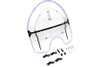 V-Twin - 51-0375 - National Cycle Spring Fork Windshield Clear