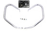 V-Twin - 51-0851 - Chrome Rear Frame Bar Set - Fits 1997-2008 Harley-Davidson FLHTC, FLHTCU, FLHTCI