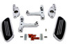 V-Twin - 51-0867 - Passenger Footboard Set with Swingarm Mount Kit