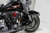 V-Twin - 51-0871 - Black Front Engine Bar with Footpeg Pads - Fits 1997-2008 Harley-Davidson FLT