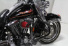 V-Twin - 51-0871 - Black Front Engine Bar with Footpeg Pads - Fits 1997-2008 Harley-Davidson FLT