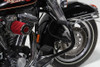 V-Twin - 51-0871 - Black Front Engine Bar with Footpeg Pads