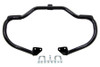 V-Twin - 51-0872 - Black Front Engine Bar with Footpeg Pads - Fits 2006-2017 Harley-Davidson FXD (with mid or forward controls), 2006-2017 FXDWG (with mid or forward controls)