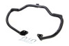 V-Twin - 51-0872 - Black Front Engine Bar with Footpeg Pads - Fits 2006-2017 Harley-Davidson FXD (with mid or forward controls), 2006-2017 FXDWG (with mid or forward controls)