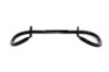V-Twin - 51-0899 - Black Front Engine Bar - Fits 1936-1940 Harley-Davidson EL (straight leg), 1954-1957 FL (straight leg), 1941-1947 FL (straight leg)