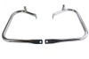 V-Twin - 51-0935 - Chrome Rear Frame Bar Set - Fits 1997-2008 Harley-Davidson FLHRC, FLHT, FLHR, FLHX
