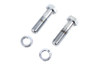 V-Twin - 51-0971 - Swingarm Pivot Bolt Set Hex Chrome