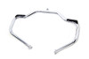 V-Twin - 51-0986 - Chrome Front Engine Bar with Footpeg Pads