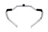 V-Twin - 51-0991 - Chrome Front Engine Bar with Footpeg Pads - Fits 1997-2008 Harley-Davidson FLT