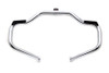 V-Twin - 51-0991 - Chrome Front Engine Bar with Footpeg Pads - Fits 1997-2008 Harley-Davidson FLT